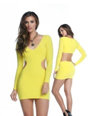 Kalbinle KB101004 Seksi Mini Elbise