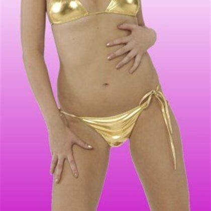 Kalbinle KB120659 Lame Bikini Takım