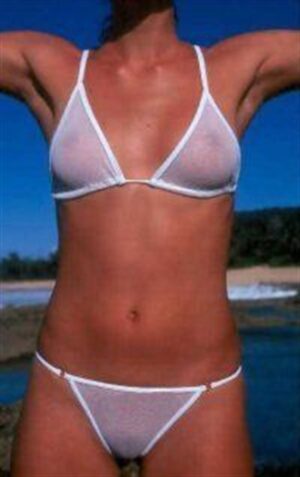 Kalbinle KB060706 Transparan Bikini Takım