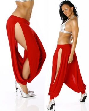 Kalbinle KB100911 Derin Yırtmaçlı Pantalon