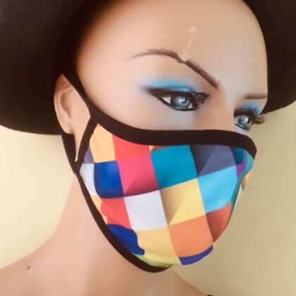 Desenli Maske