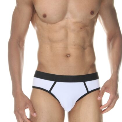Beyaz Jockstrap Erkek İç Giyim
