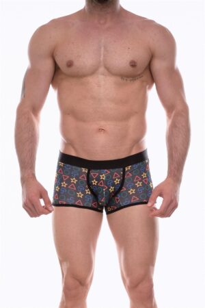 Kalbinle Erkek Desenli Mini Boxer