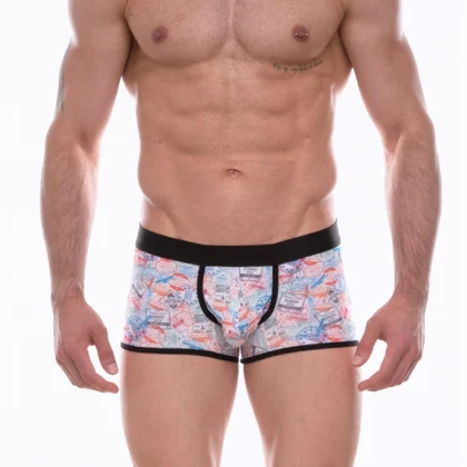 Kalbinle Erkek Desenli Boxer