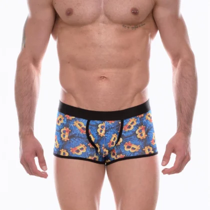 Kalbinle Erkek Desenli Boxer