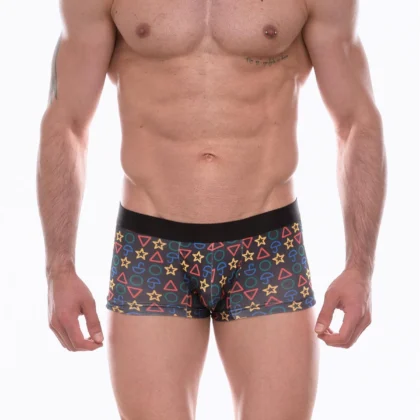 Kalbinle Erkek Desenli Boxer