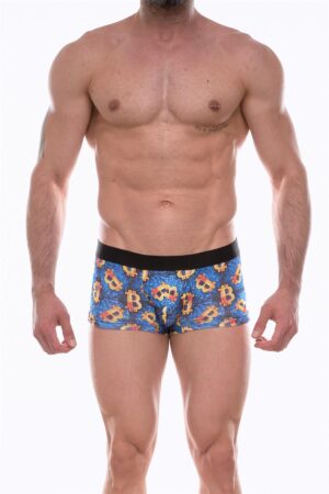 Kalbinle Erkek Desenli Boxer