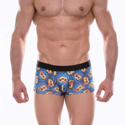 Kalbinle Erkek Desenli Boxer