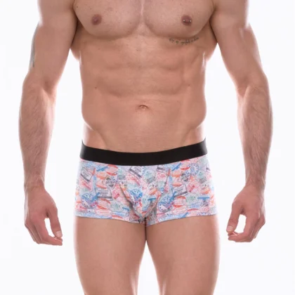 Kalbinle Erkek Desenli Boxer