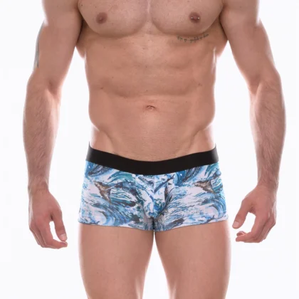 Kalbinle Erkek Desenli Boxer