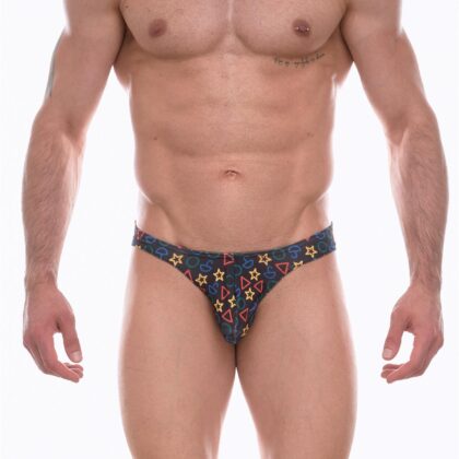 Kalbinle Erkek Desenli Slip