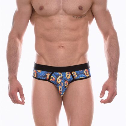 Kalbinle Erkek Desenli Slip
