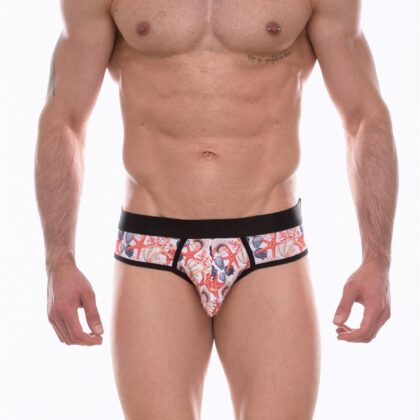 Kalbinle Erkek Desenli Slip
