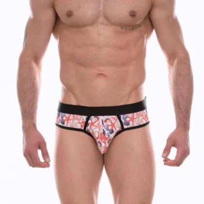 Kalbinle Erkek Desenli Slip