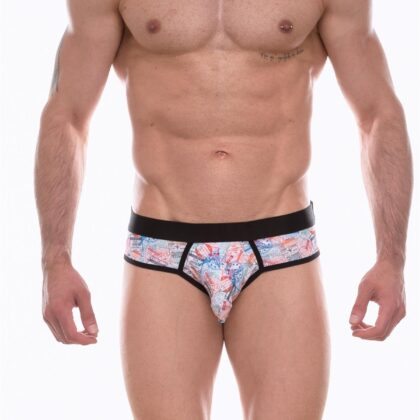 Kalbinle Erkek Desenli Slip