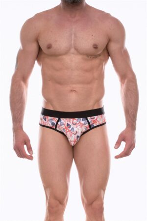 Kalbinle Erkek Desenli Jockstrap Çamaşır