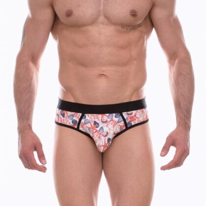 Kalbinle Erkek Desenli Jockstrap Çamaşır