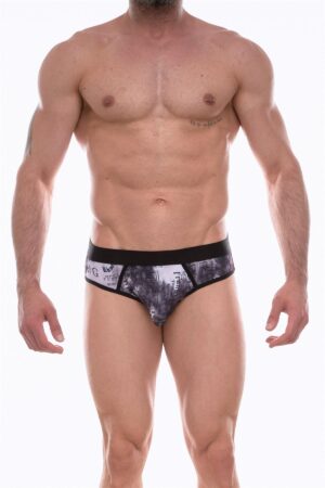 Kalbinle Erkek Desenli Jockstrap Çamaşır