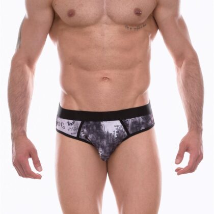 Kalbinle Erkek Desenli Jockstrap Çamaşır