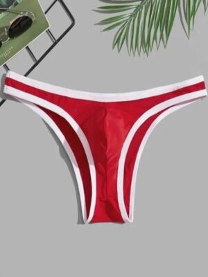 Erkek Biyeli Kırmızı Brazillian Slip