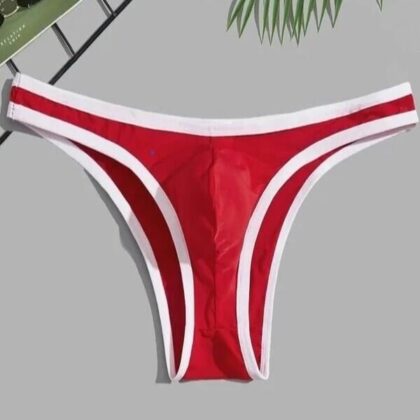 Erkek Biyeli Kırmızı Brazillian Slip