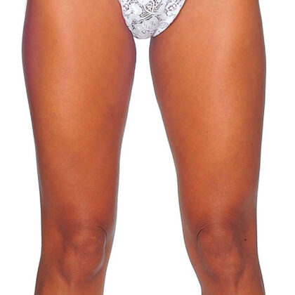 Beyaz Dantelli Tanga TM1165