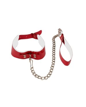 Kalbinle Fantezi Seksi Kırmızı Harness Tasma TG275394K