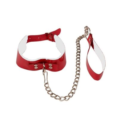 Kalbinle Fantezi Seksi Kırmızı Harness Tasma TG275394K
