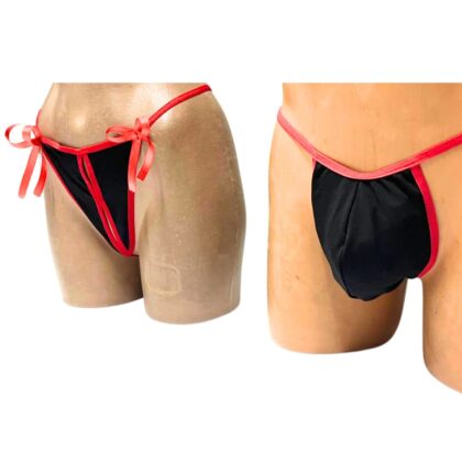 Kalbinle Fantezi Çiftlere Özel Seksi Dalgıç String Takımı TG273215