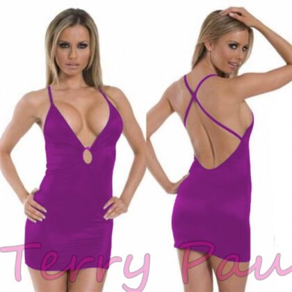Kalbinle KB060940 Kırmızı Mini Elbise