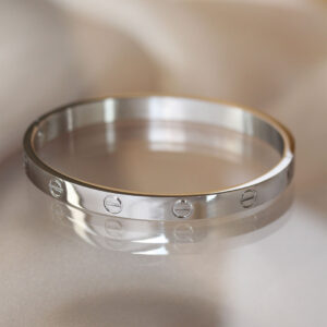 316L Çelik Silver Renk Bilezik BB3569