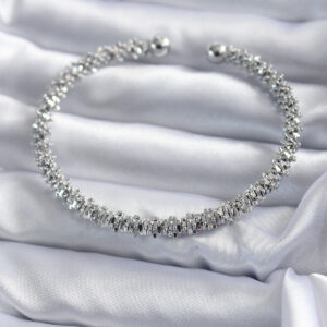 316L Çelik Gümüş Renk Kadın Bileklik BB5644