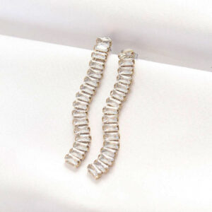 316L Çelik Gold Renk Su Yolu Küpe BKP8900