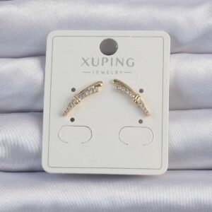 Xuping Gold Renk Zirkon Taşlı Küpe BKP9376