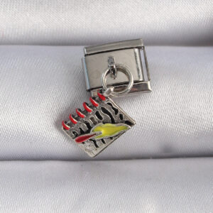 316L Çelik Gümüş Renk Sallantı Defter Figür Nomination Charm BC1055