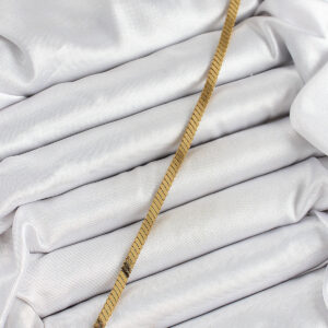 316L Çelik Gold Renk Yassı Zincir Model Kadın Bileklik BB7086