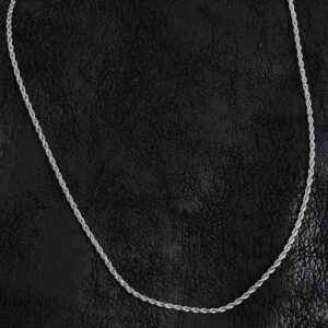 316L Çelik Halat Zincir Model Gümüş Renk Erkek Kolye ERK1387