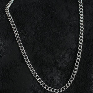 316L Çelik Klasik Zincir Model Gümüş Renk Erkek Kolye ERK1388