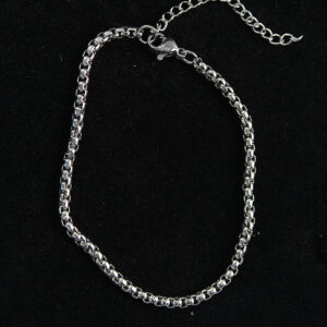 316L Çelik Örgü Model Gümüş Renk Erkek Bileklik EB3744