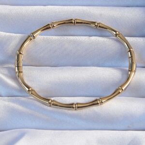 316L Çelik Altın Renk Kemik Model Bileklik BB6392