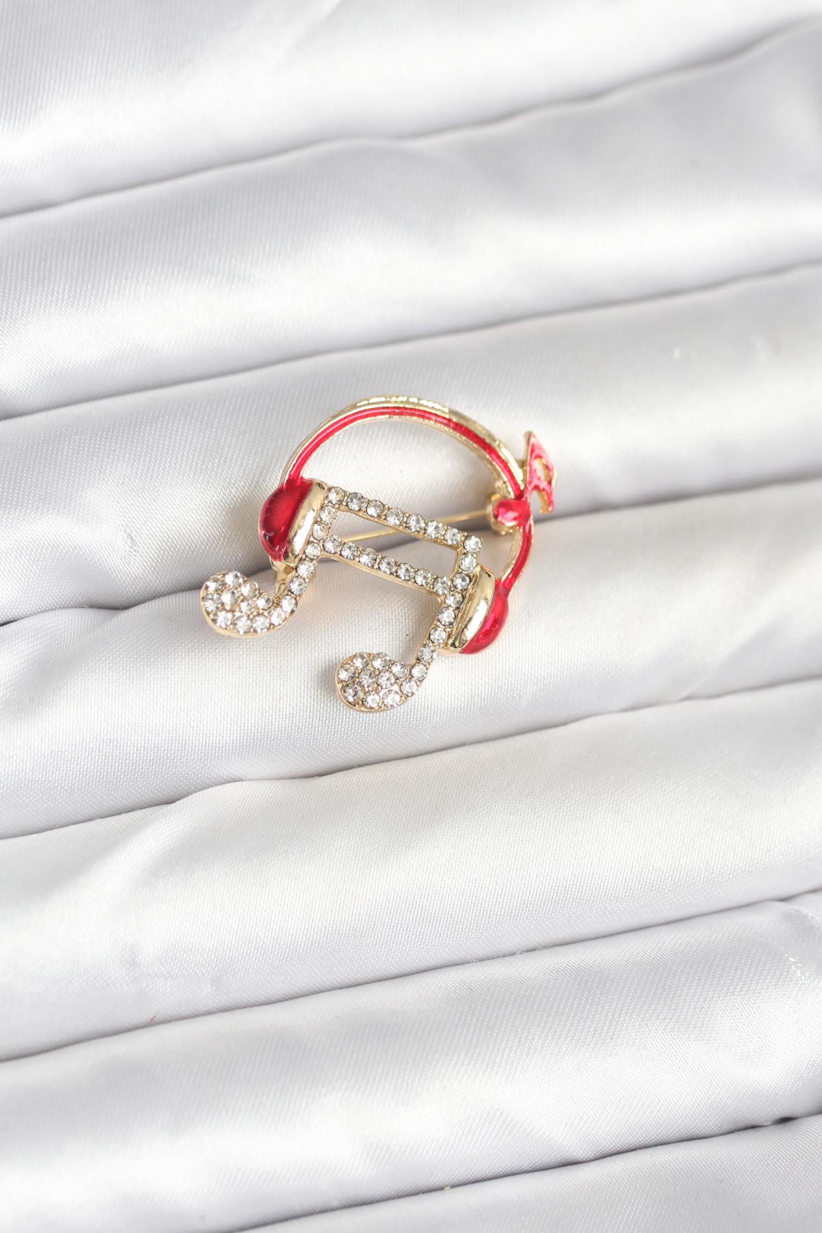 Kulaklıklı Nota Model Broş BR467