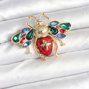Süslü Arı Model Broş BR470