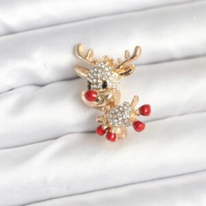 Noel Geyiği Model Yılbaşı Temalı Broş BR472